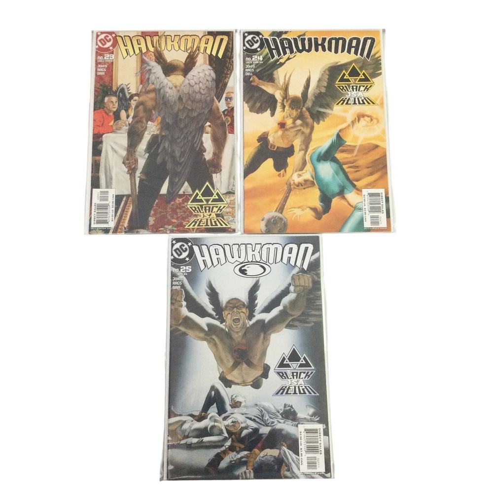 DC Comics 2004 Hawkman #23-25 March '04 - April '04 Three Comic Book Bundle
